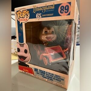 Mr. Toad wild ride funko pop 65th anniversary vinyl figure